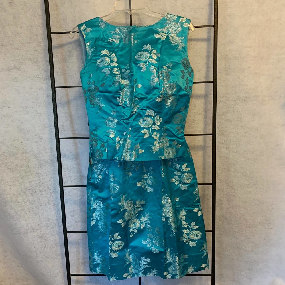 2 Piece Brocade Skirt and Top Set Handmade